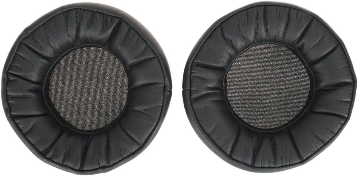 Universal Replacement Ear Pads for Headphones, Round with Memory Foam, 90mm - ShopVlot