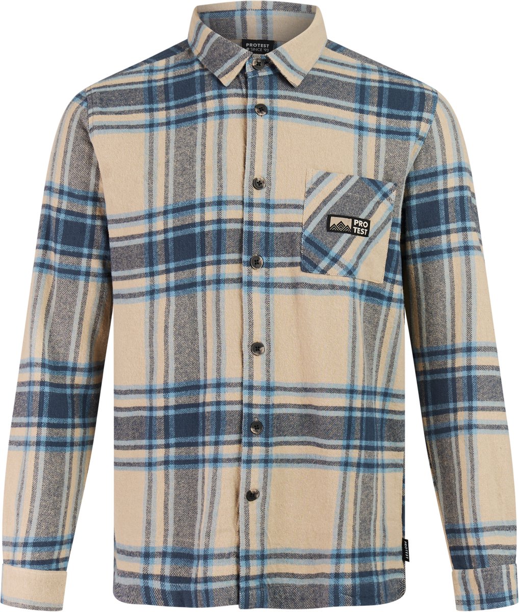 Protest PRTMaster - Shirt Heren - Overshirt - Outdoor - Knopen