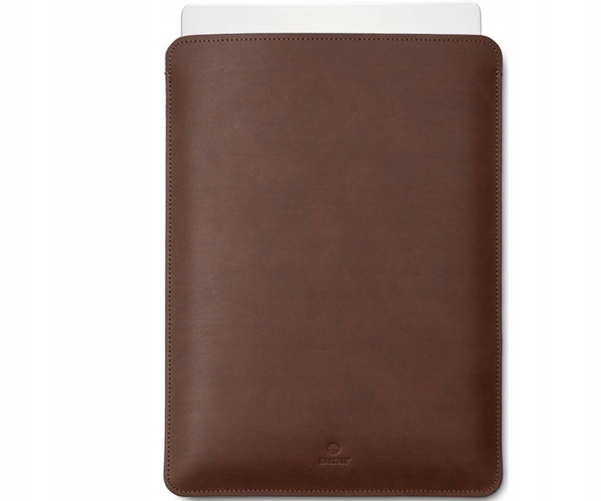 Merkloos Premium etui voor MacBook Pro 16'' van kunstleer