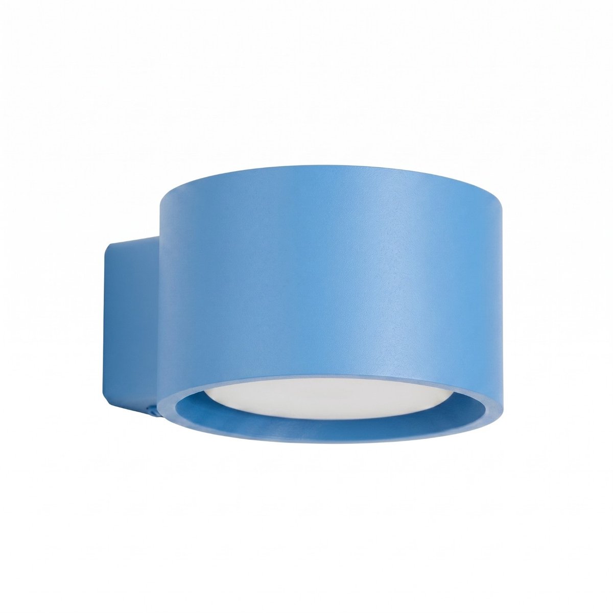 Sollux Lighting Wandlamp MODO - Gx53 - lichtblauw - aluminium - 10x12x6cm