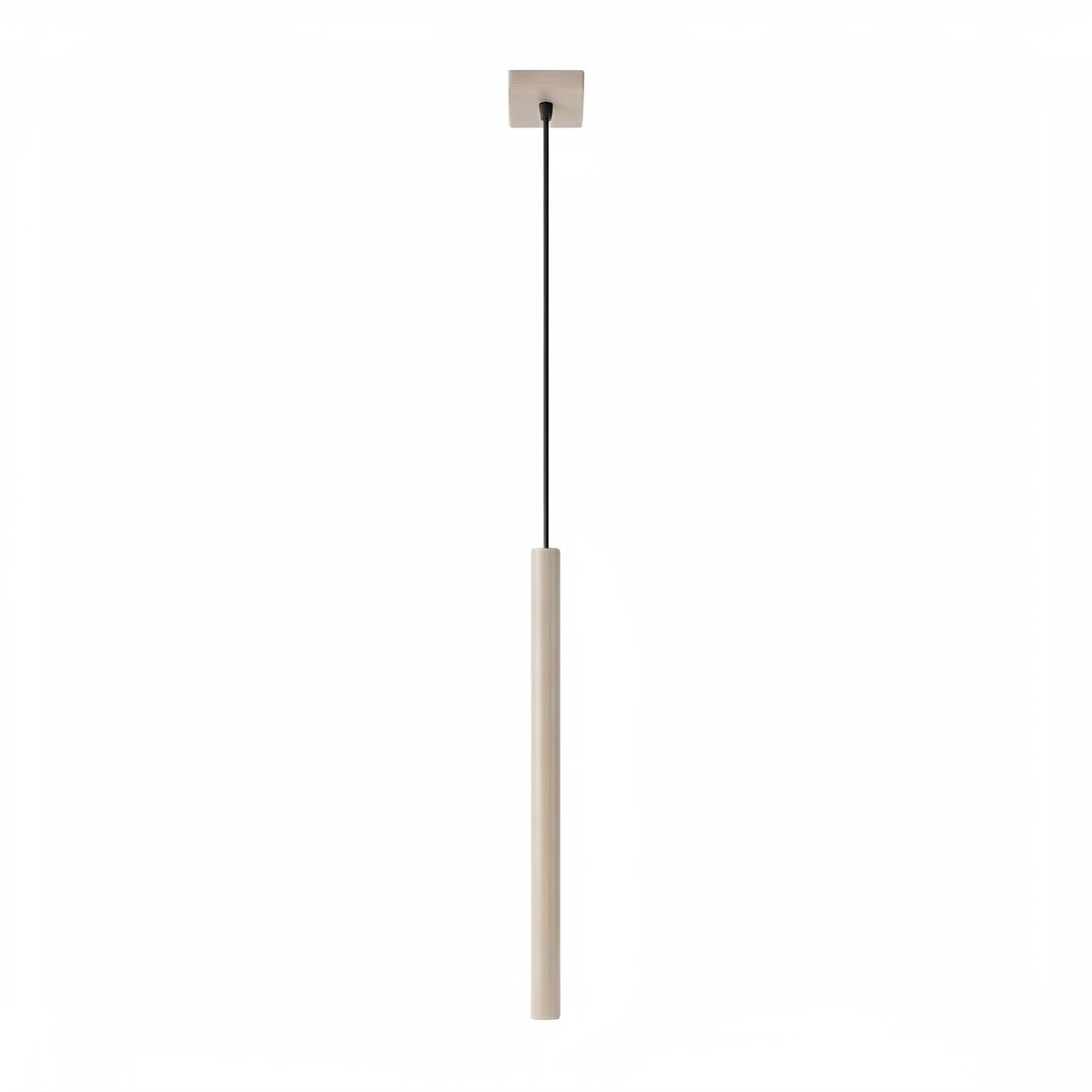 Sollux Lighting Hanglamp PASTELO - G9 - taupe - staal - 8x8x120cm