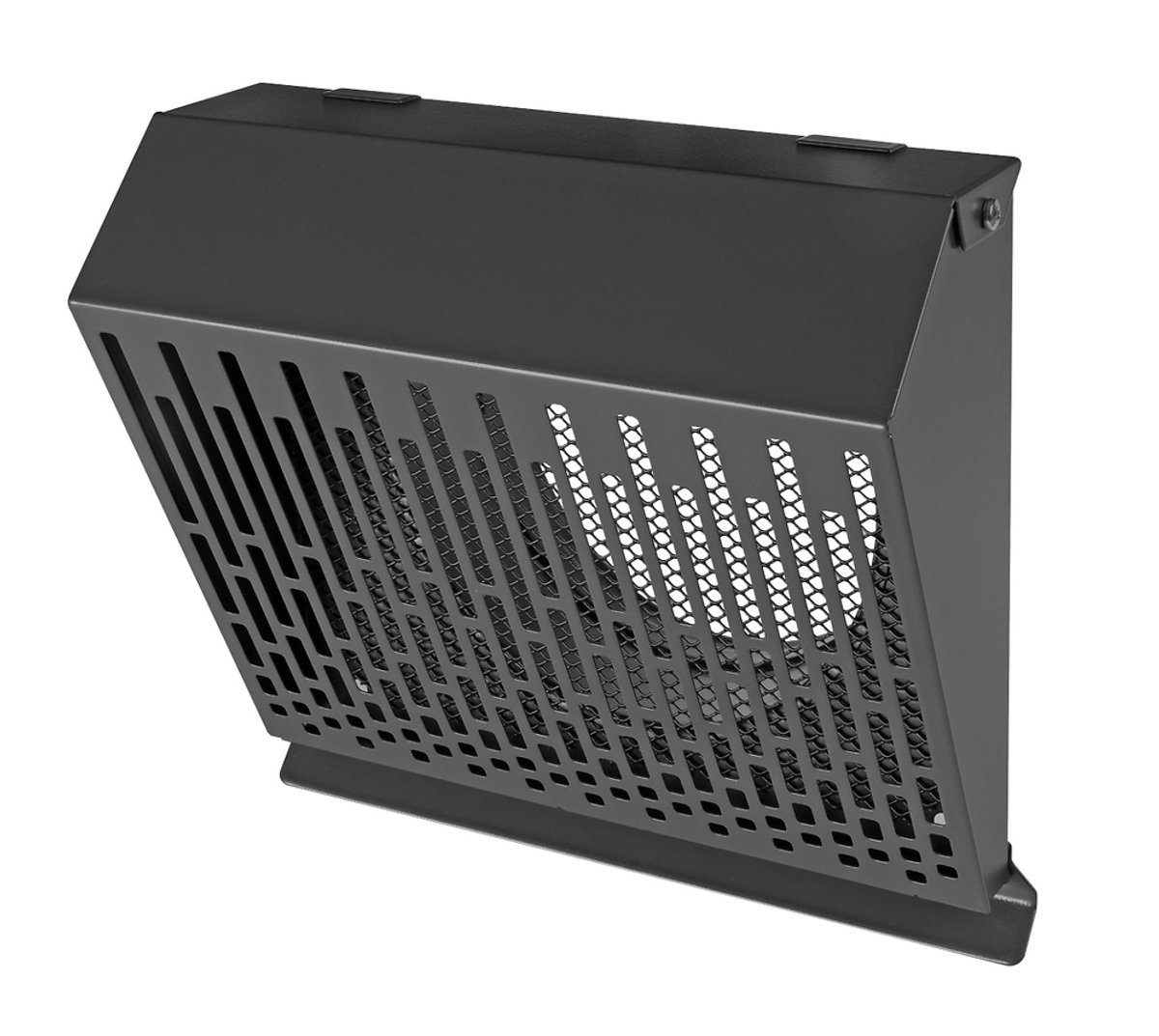 Whisper Luxe Design Gevelkap - Gaasrooster Ø150 mm - Luchtafvoer - Grafiet - WVWSM150G