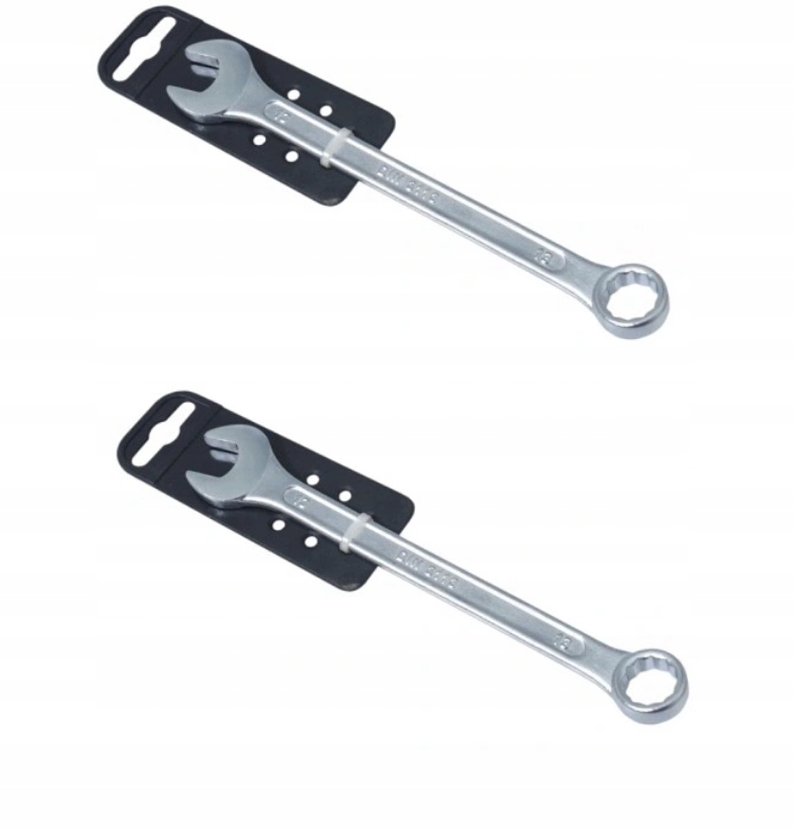 Ring- en steeksleutelset 10 mm CRV, 2 stuks