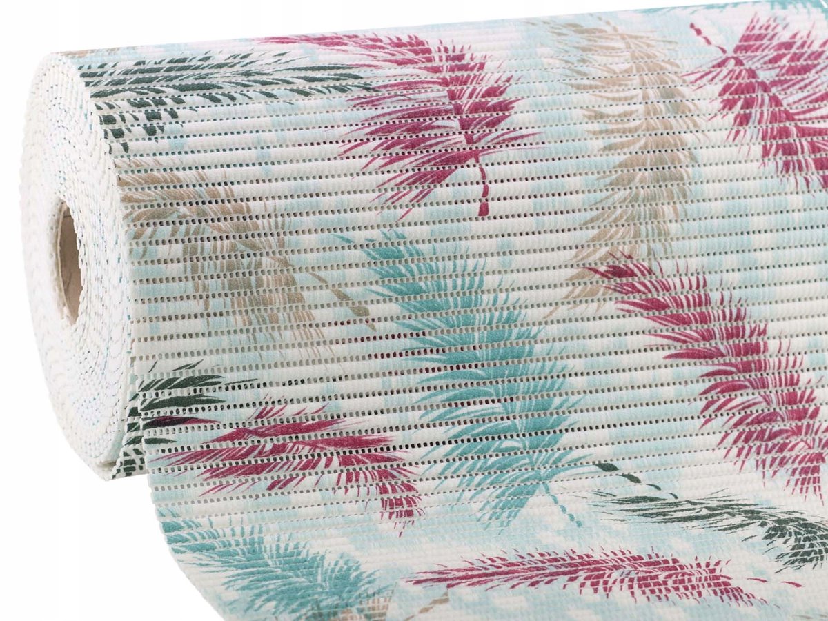 Badkamermat Kleurrijke Veren - Antislip - 50x65 cm