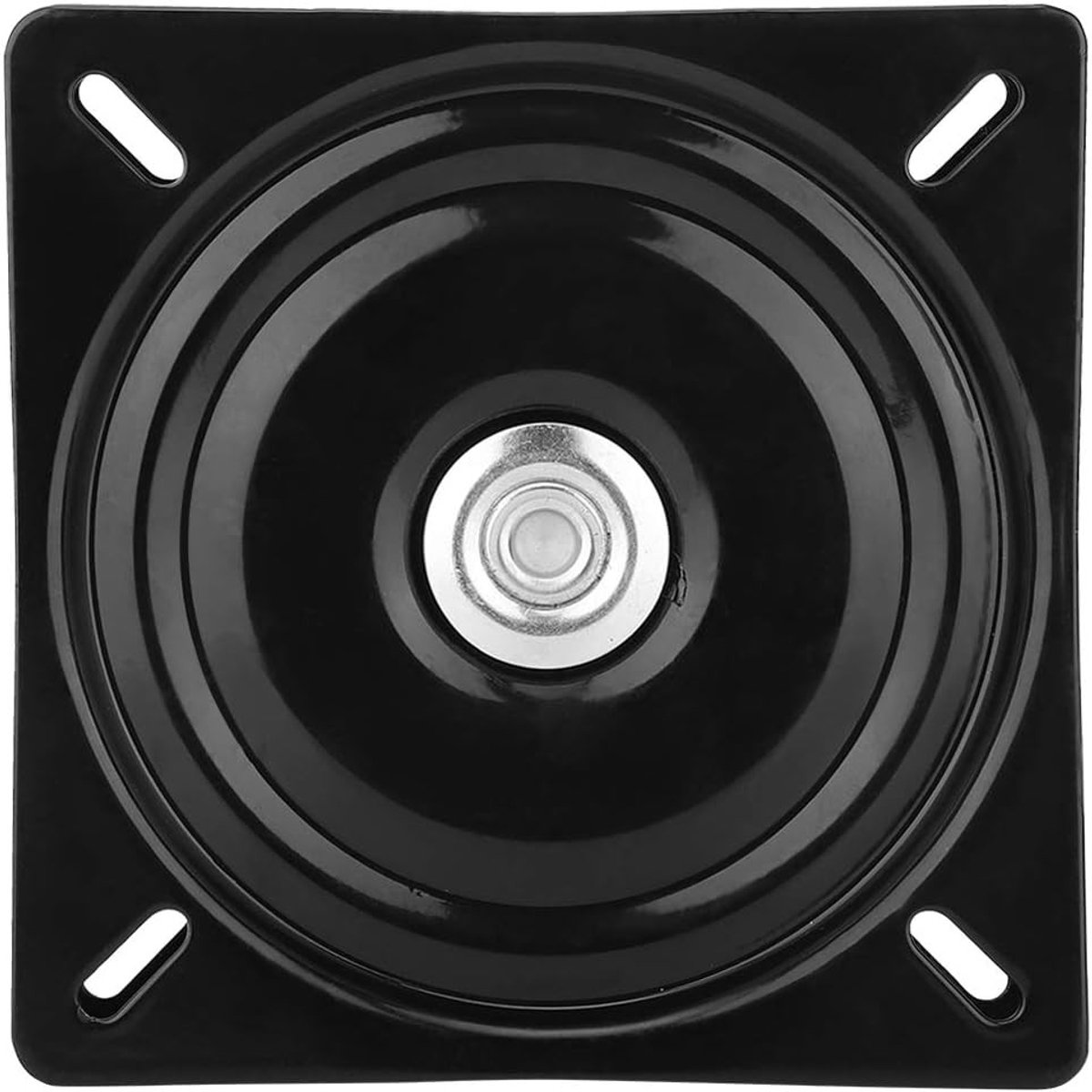 Stoeltafel - Zwart - 8 inch - Stalen Draaibare Basis met 360 Graden Rotatie - Voor Barkruk en Stoel