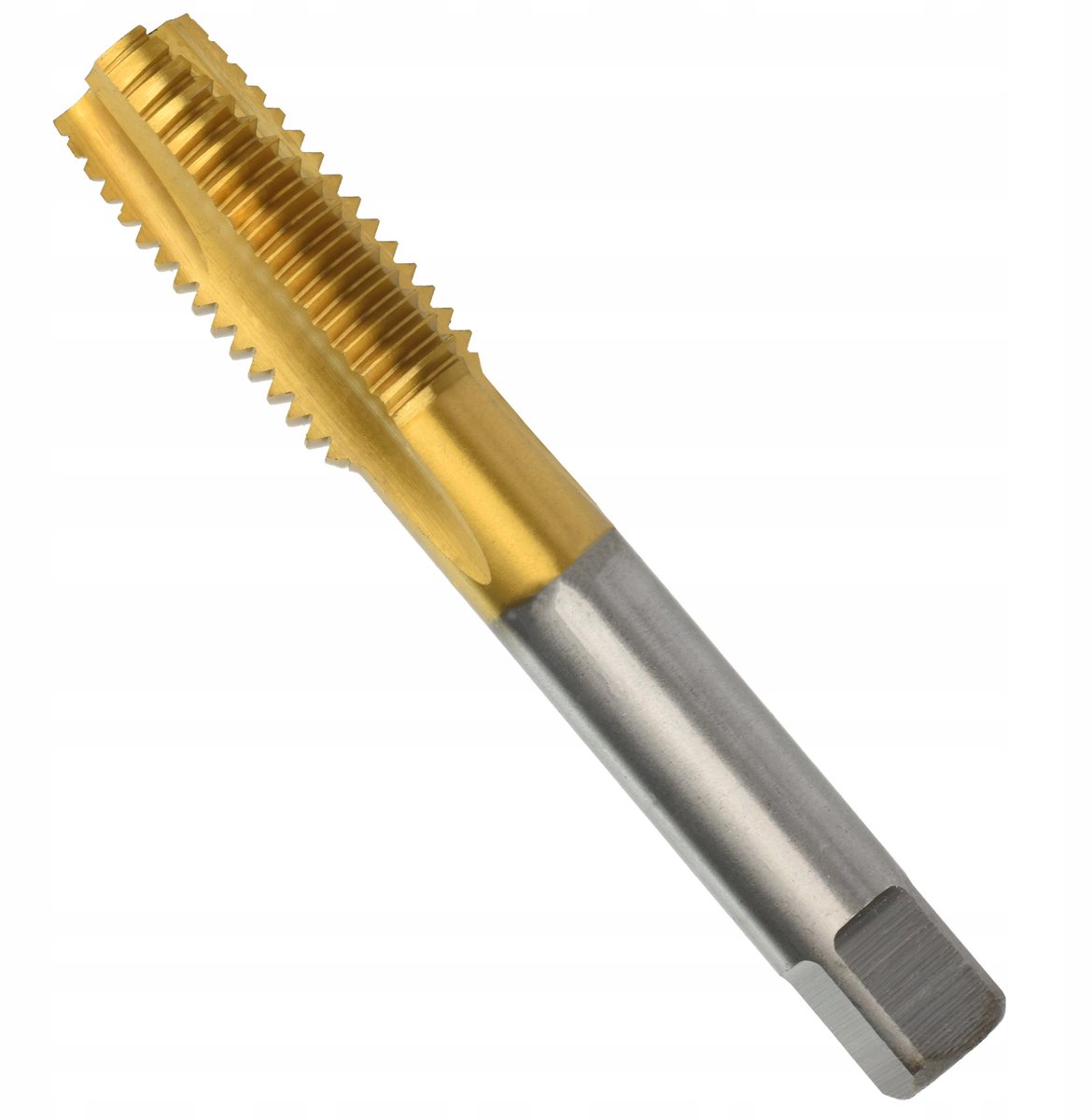 M12 HSS TIN DIN 376 Machinetap, metrische schroefdraad, doorgaand gat