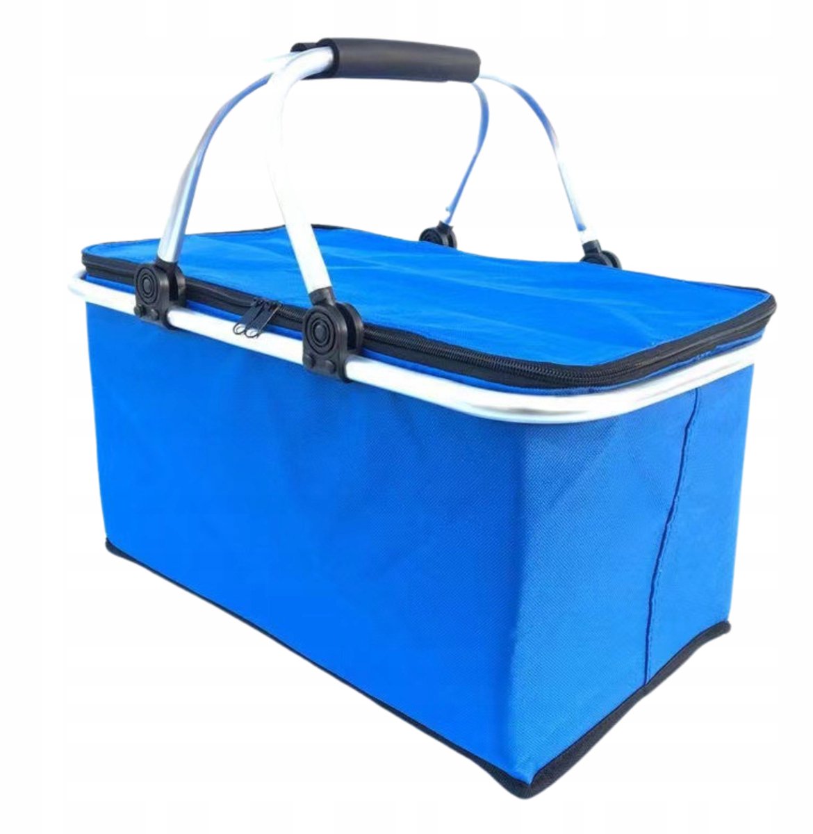 Isolerende Picknickmand 30L Blauw met 2 Koelpacks
