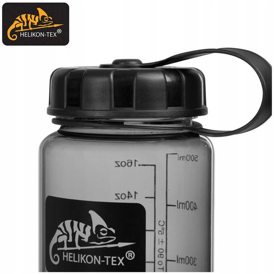 Helikon-Tex Tritan Bidon 550ml - BPA-vrij, Smoked — afbeelding 2