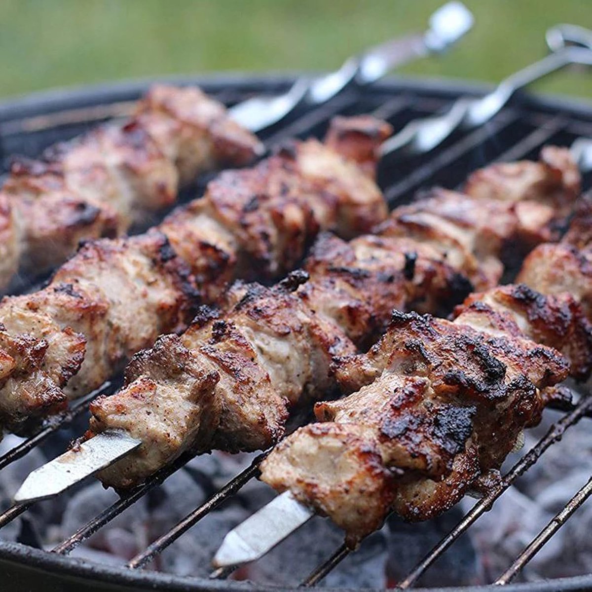 Krumble Barbecue skewers - Set of 18 - Meat skewers - Vegetable skewers - Kebab skewers - BBQ skewers - ShopVlot