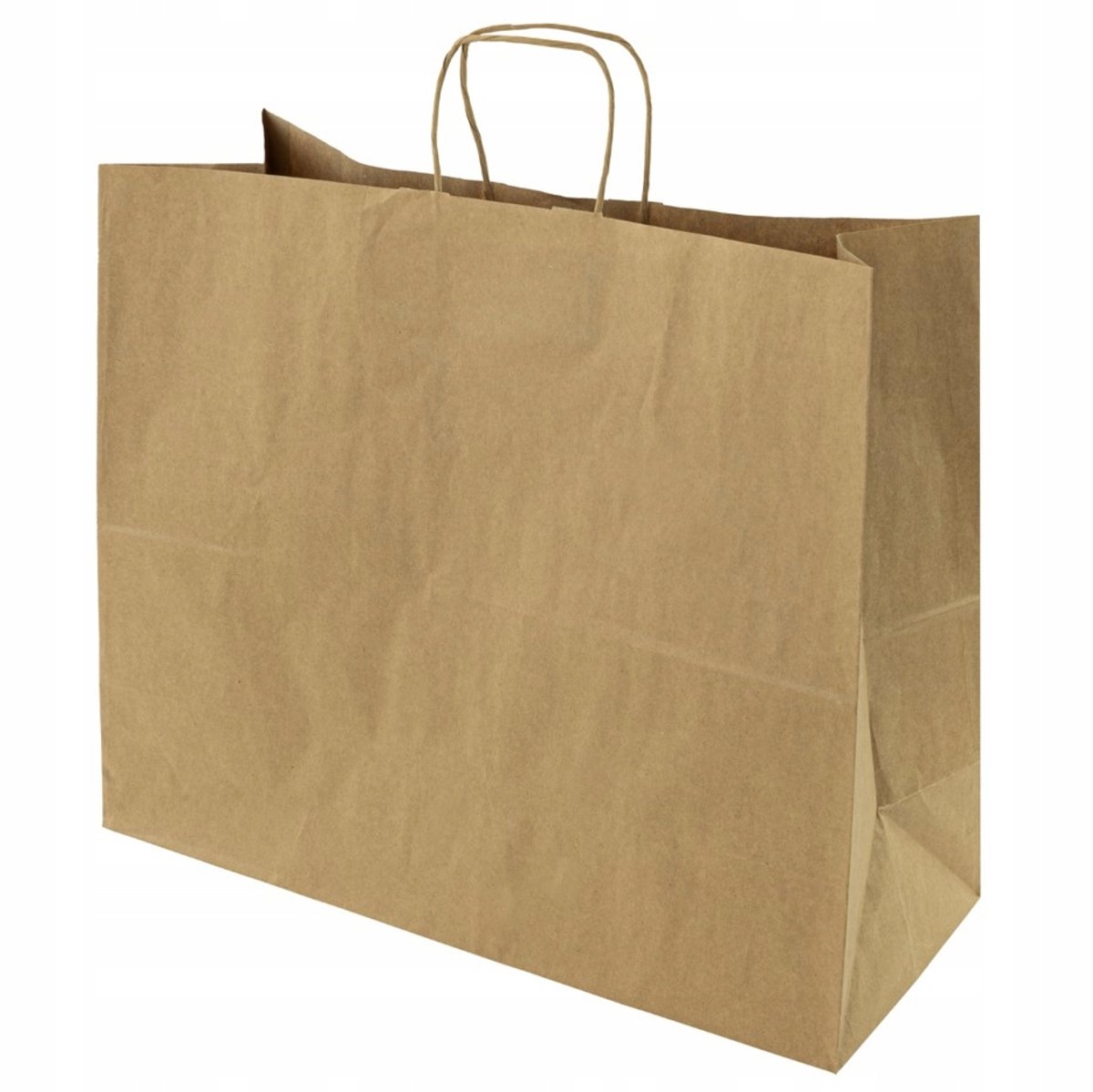Bruine papieren zakken 50x18x39 cm - 5 stuks