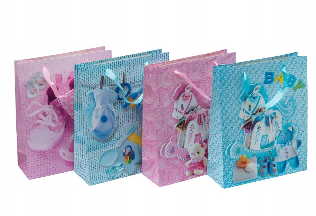 Lux Cadeauzakjes A5 Baby - 12 stuks