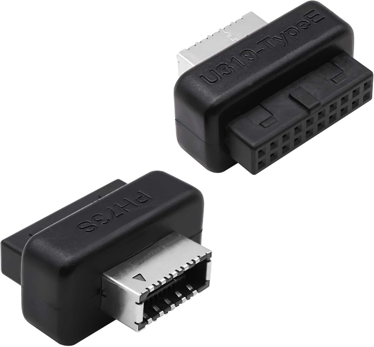 USB Voorpaneel Adapter USB 3.0 19/20 Pin naar Type E Header Converter - ShopVlot