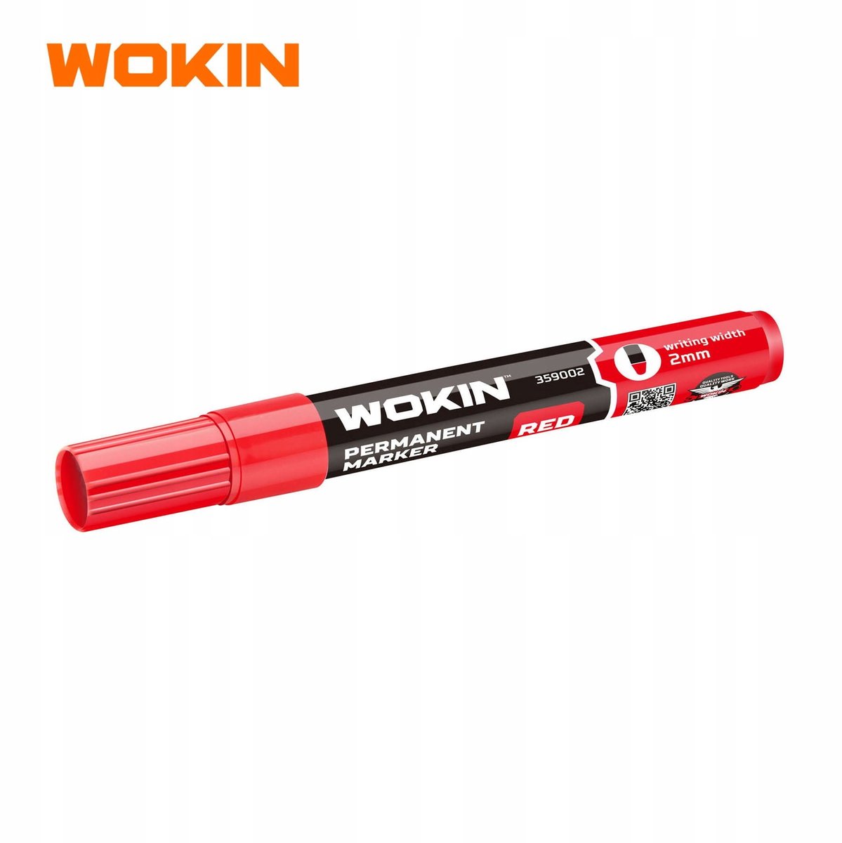 Permanente Marker Rood - 2mm Tip - Water- en UV-bestendig