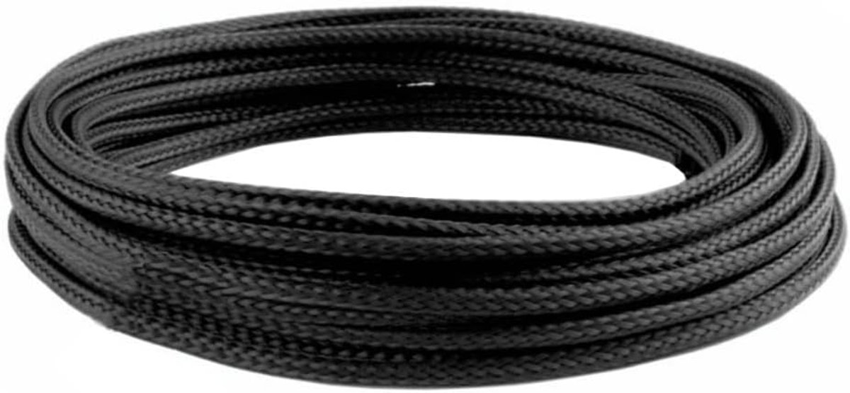 Kabelmanagement slangen 8mm - PET gevlochten sleeve - Flexibel en isolerend - Bescherming tegen vuil en knagen - ShopVlot