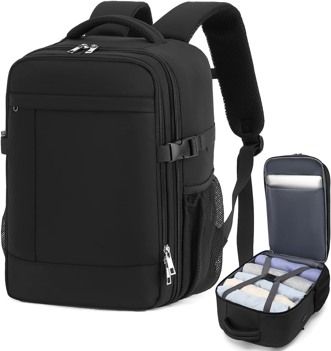Reisrugzak 40 x 20 x 25 cm - Waterdichte cabin bag - Ideaal voor Ryanair handbagage - ShopVlot