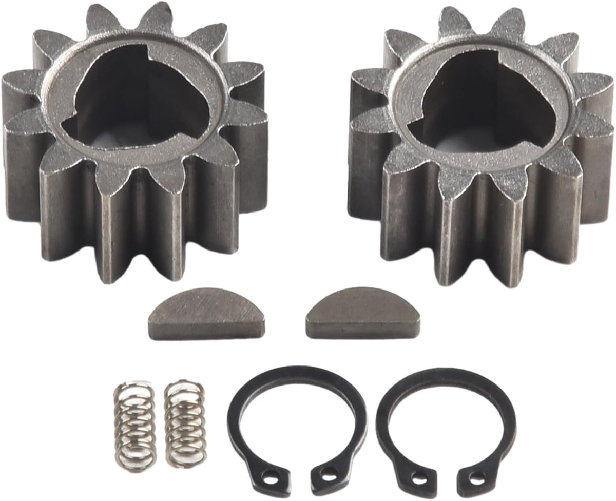 Grasmaaier Aandrijfwiel Set - Inclusief Tandwielen, Clips, Sleutels & Veers - Voor optimale krachtoverdracht - ShopVlot