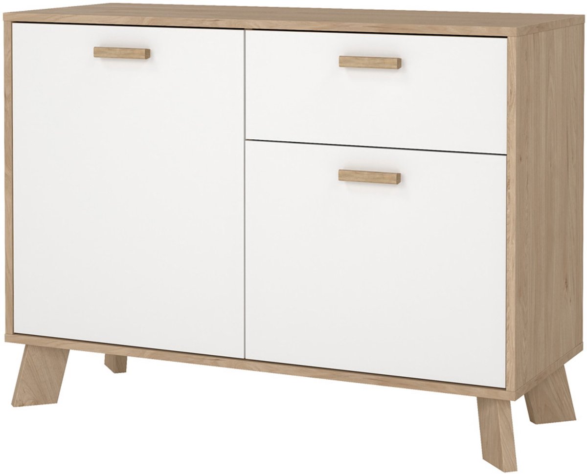 Dressoir Ikast Wit Jackson Hickory 99cm - Giga Living