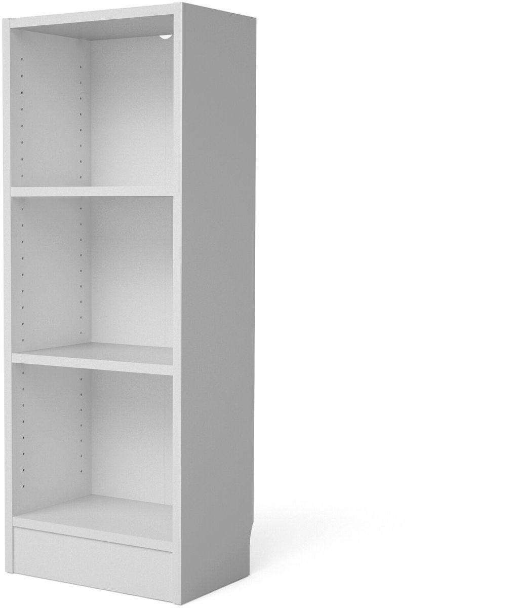 Boekenkast Basic met 2 planken Wit - Giga Living