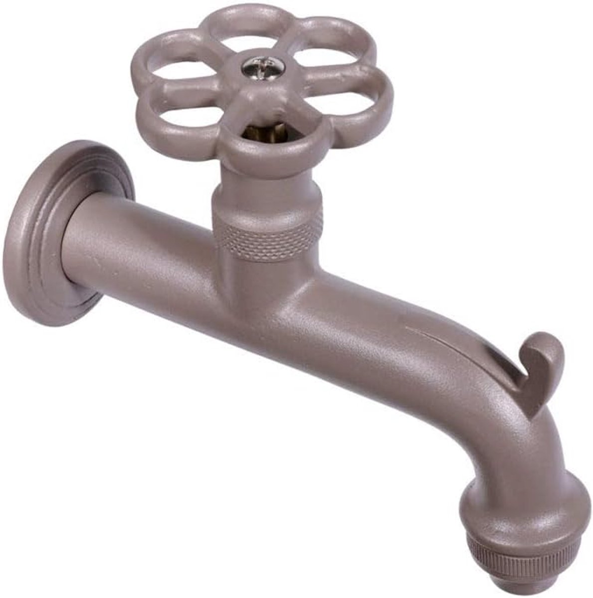 Kraan RUB/022 - gekleurd messing - taupe - perfect voor stijlvolle keukens - ShopVlot