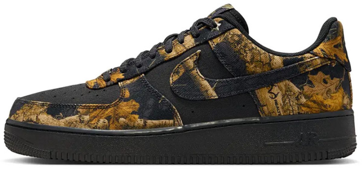Nike Air Force 1 Low Realtree Camo Zwart