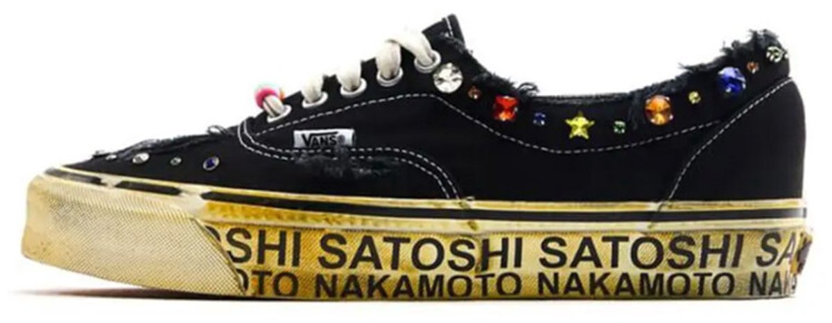 Vans OTW Era 95 Satoshi Nakamoto Lucky Charm - Maat 44.5