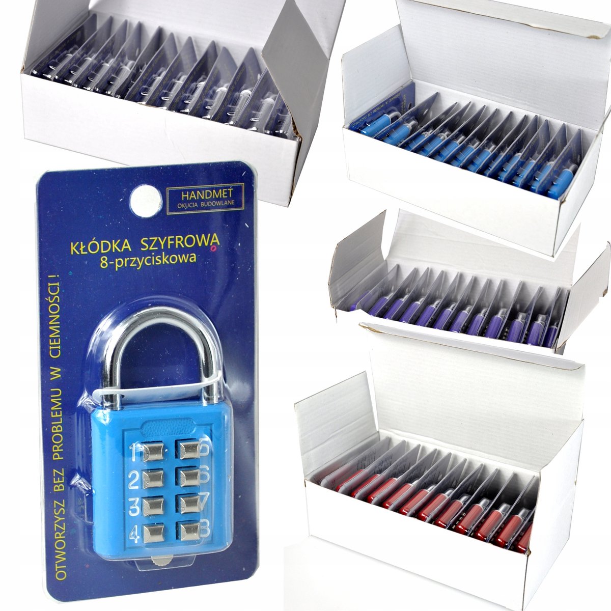 Set van 48 Cijferslotjes voor Gym, Koffer & Bagage