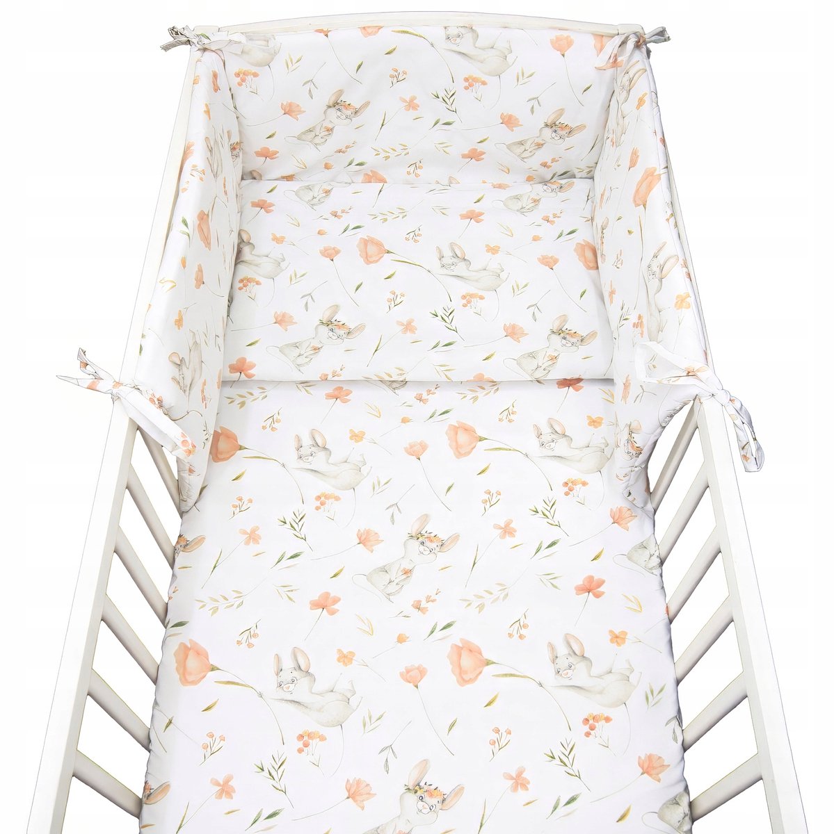 Kinderbeddengoed Kerstin 135x100cm met Bedomrander - 3 Delig
