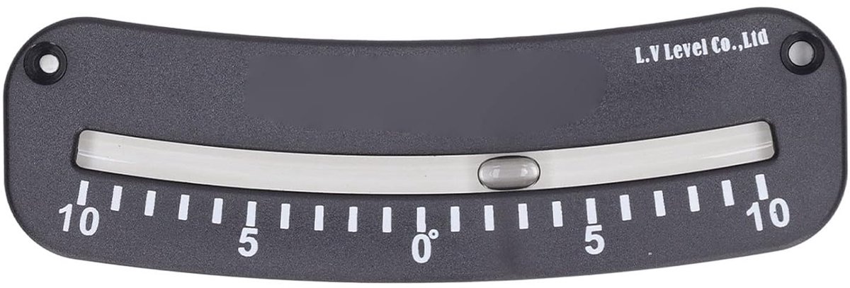 Fietshellingsmeter Stuurhellingsmeter, -10° tot 10°, ABS Materiaal, Hoge Resolutie Hoekclinometer, Horizontale - ShopVlot