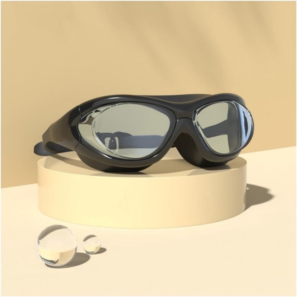 Panorama Swimming Goggles with Face Strength (-0 to -9.0), Soft Seat, Clear Vision and Long-lasting Anti-Fog for Pool - ShopVlot