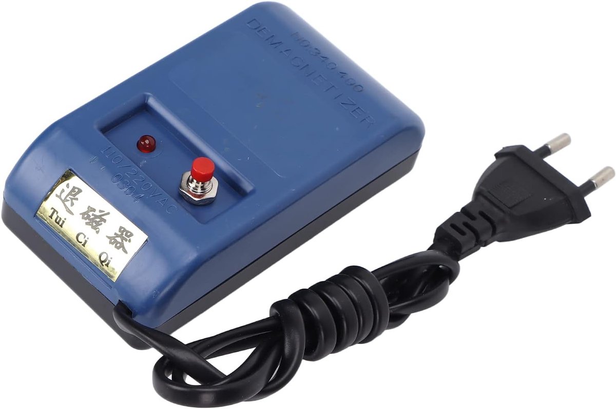 Clock Degausser, Professional Demagnetizing Tool for Repairing Clocks That Lead to Inaccurate Timekeeping. Electric - ShopVlot