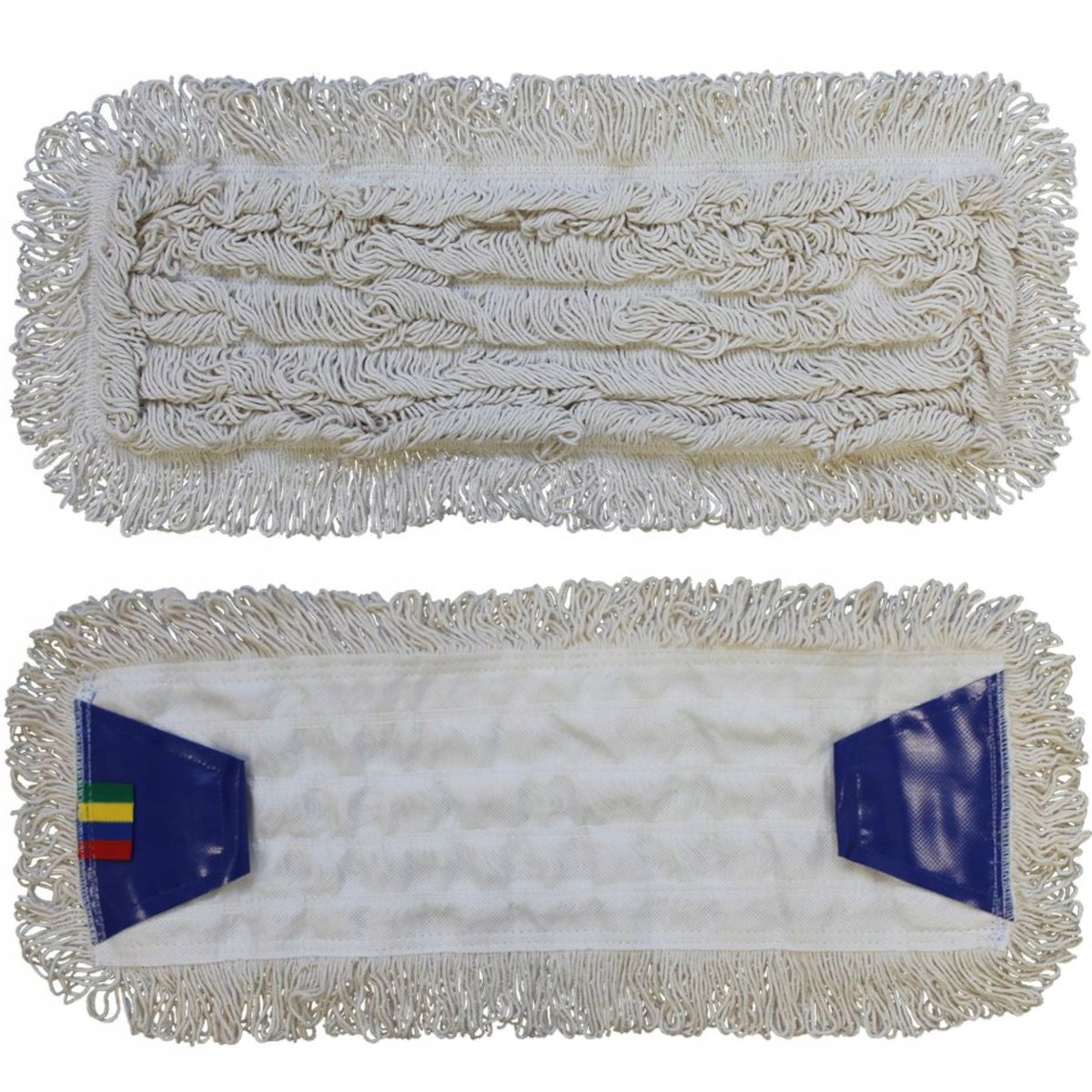 Merkloze Katoenen Vloermop 50 cm met Flappen