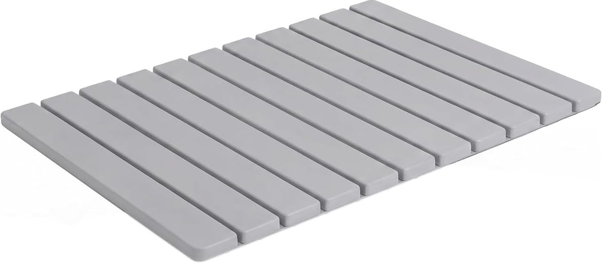 Foldable Diatomite Bath Mat Ultra Fast Drying Moisture Resistant Non-Slip Antibacterial and Odour Absorbent Bath Mat - ShopVlot