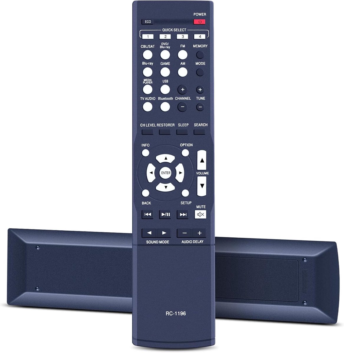 Nieuwe RC-1196 Vervangende Afstandsbediening geschikt voor Denon AV Receiver AVR-S500BT AVR-S510BT AVR-X520BT - ShopVlot