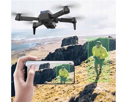 Merkloos 4K Drone met 3 Batterijen, FPV en 250m Bereik