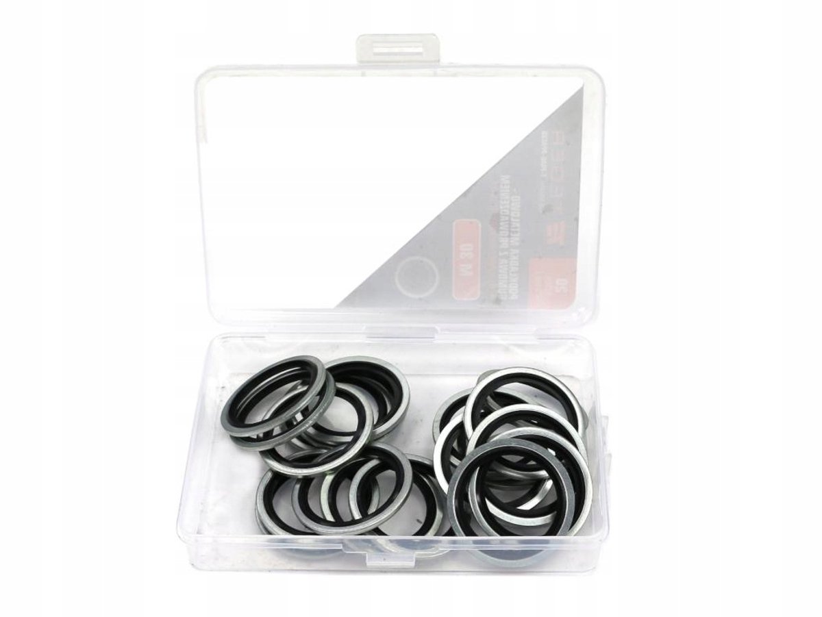 TEGER Metal Rubber Ring M30 metgeleiding (20 stuks)