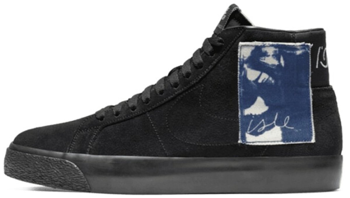 Sneakers Nike SB Zoom Blazer Mid QS Zwart