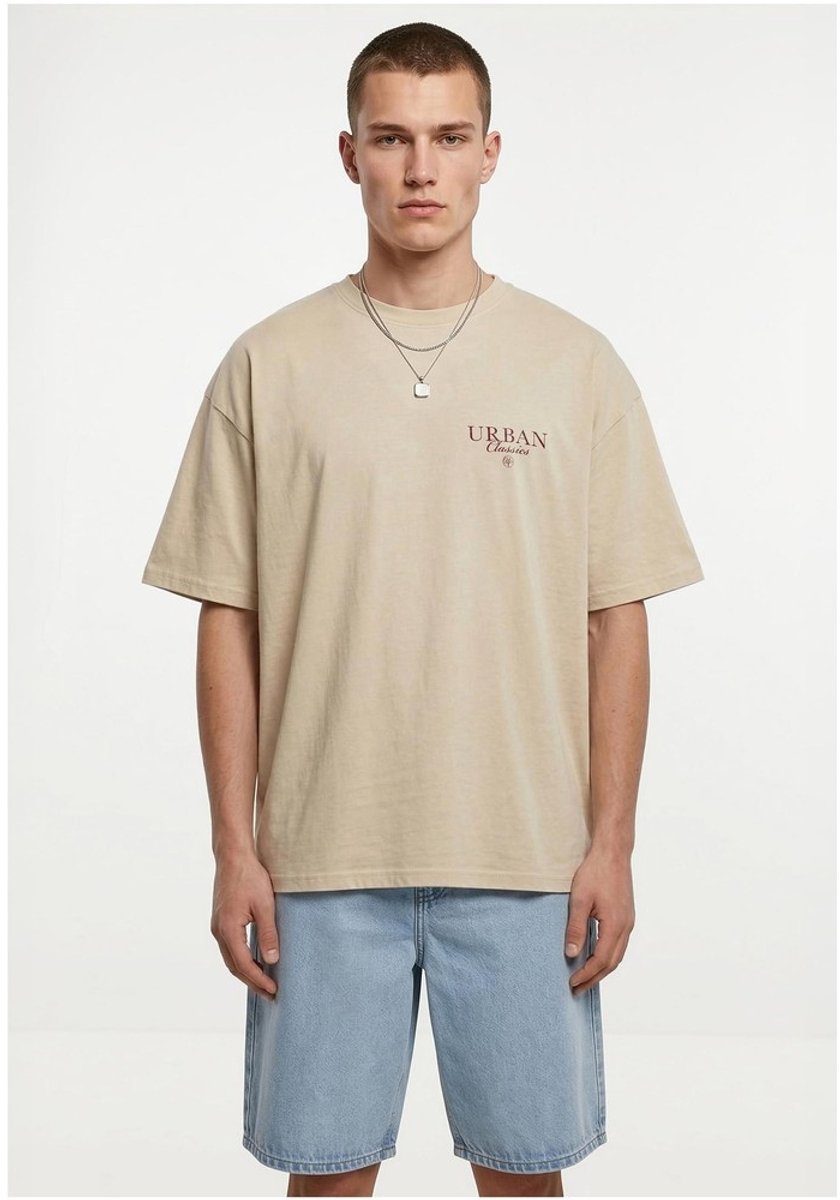 Urban Classics Fast Logo Loose Heren Tshirt L Creme