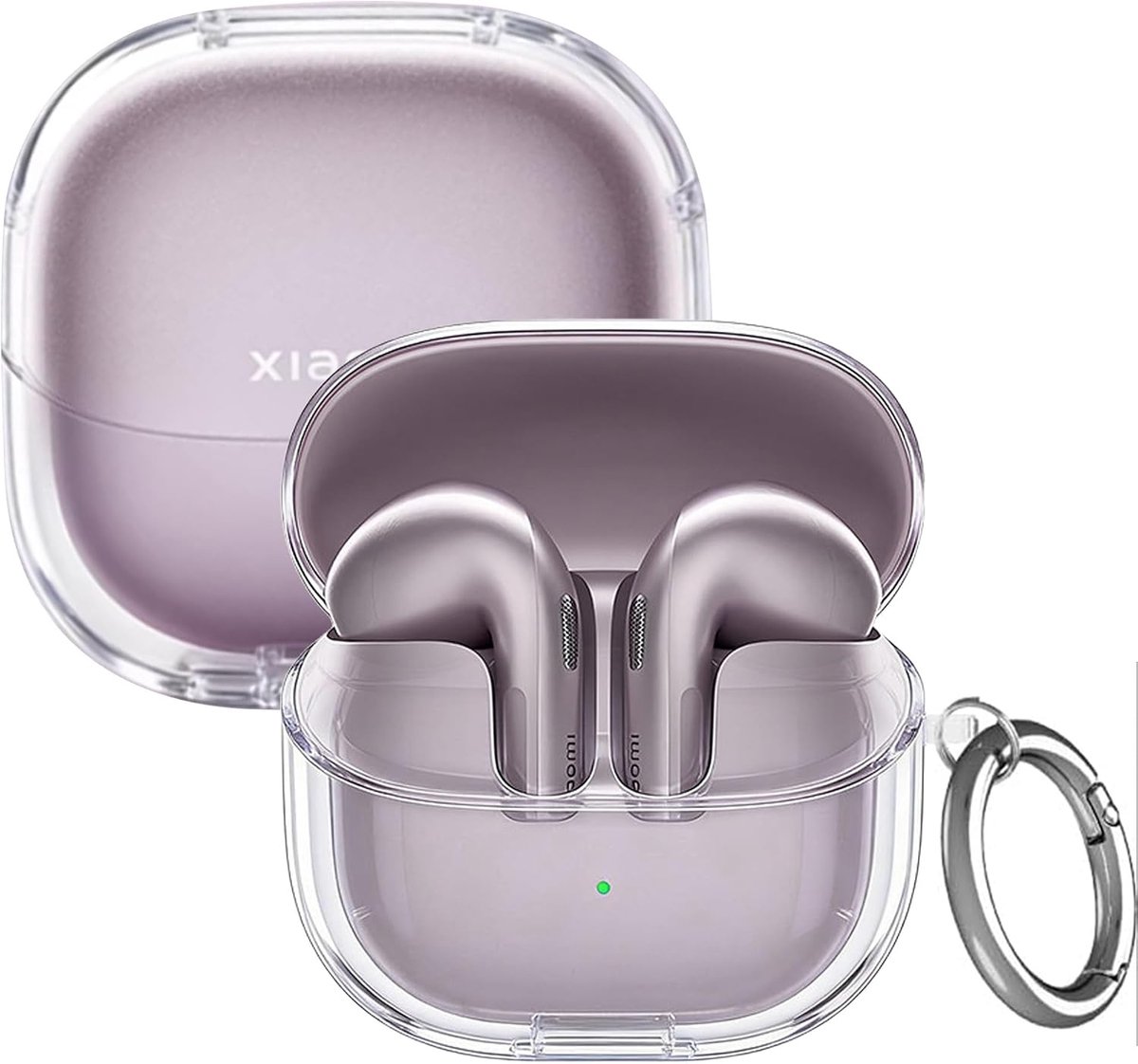 Lemxiee Hoesje voor Xiaomi Buds 6 case van Flexibel TPU Hoesje - ShopVlot