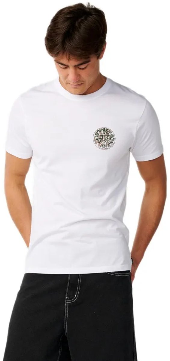 Rip Curl Wettie Passage Icon Tee - White