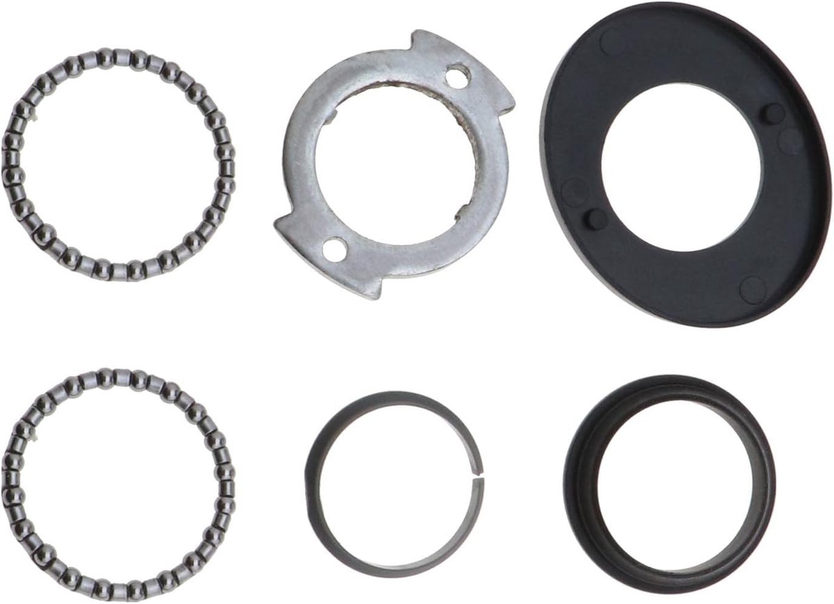 SnelShoppen - Set van 6 Stuks Roller Stuur Lager Voorvork Lager Kom Scooter Reparatie Onderdelen Geschikt voor Elektrische Steps