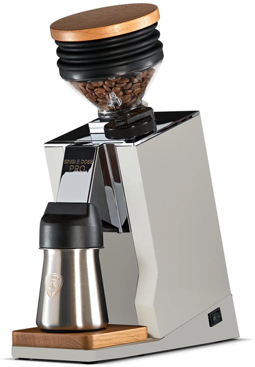 Eureka Oro Mignon Single Dose PRO Espresso elektrische koffiemolen - Wit