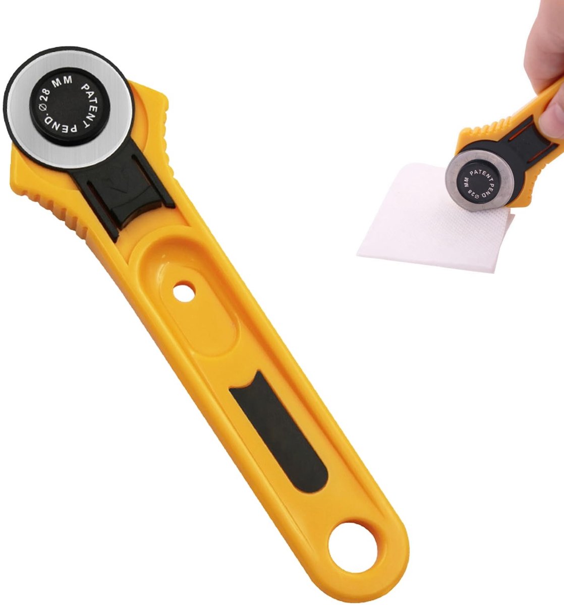 Solidchoice - Rolsnijder voor Stof en Papier, 28 mm