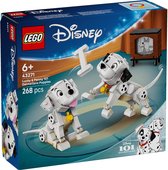 LEGO Disney Lucky & Penny 101 Dalmatiërs puppies, 268 onderdelen. Met een oude tv.