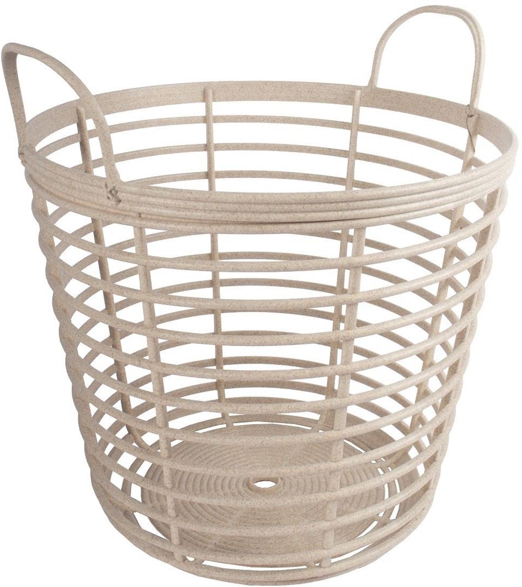 Solidchoice - Multifunctionele Mand van Ecohout - 40 Liter