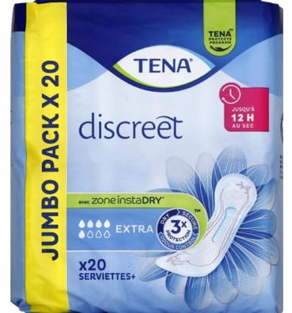 Solidchoice - Extra Discreet Beschermers voor Blaaszwakte, Pak van 20