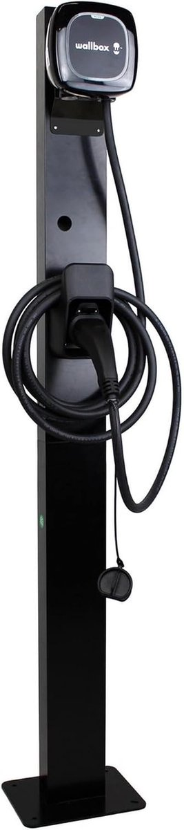 LDY Mounting pole for Wallbox Pulsar Plus charging station - black - accessories for Wallbox Pulsar Plus - ShopVlot