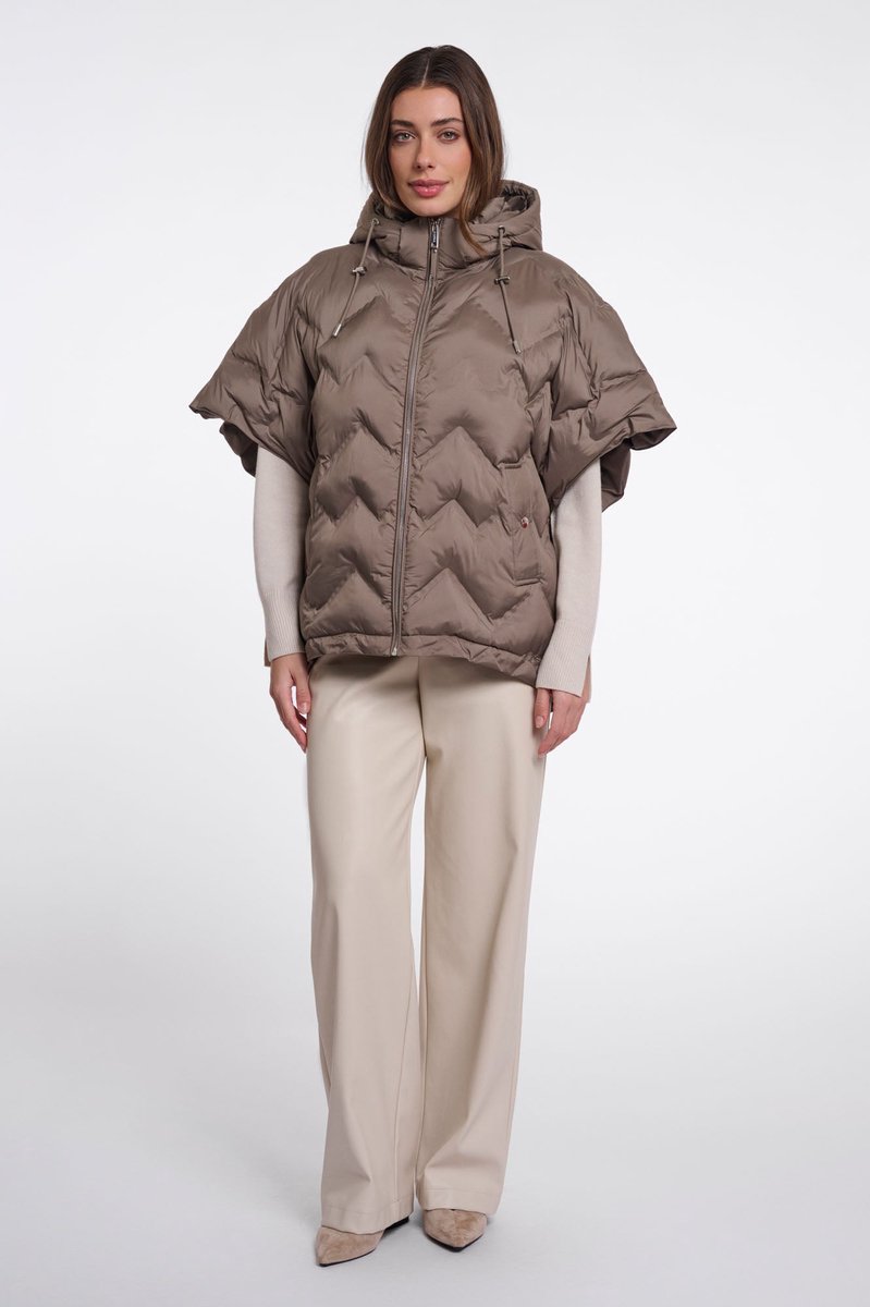 Rino & Pelle Capes - Hilary cape - Bruin
