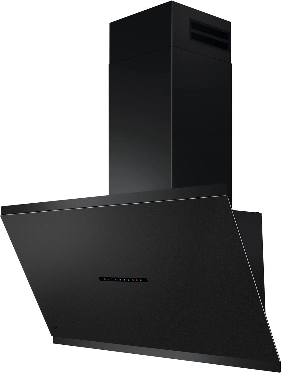AEG GV77D91SZ - Schouw Afzuigkap - 90 cm - Matzwart - SilenceTech - Hob2Hood - A+