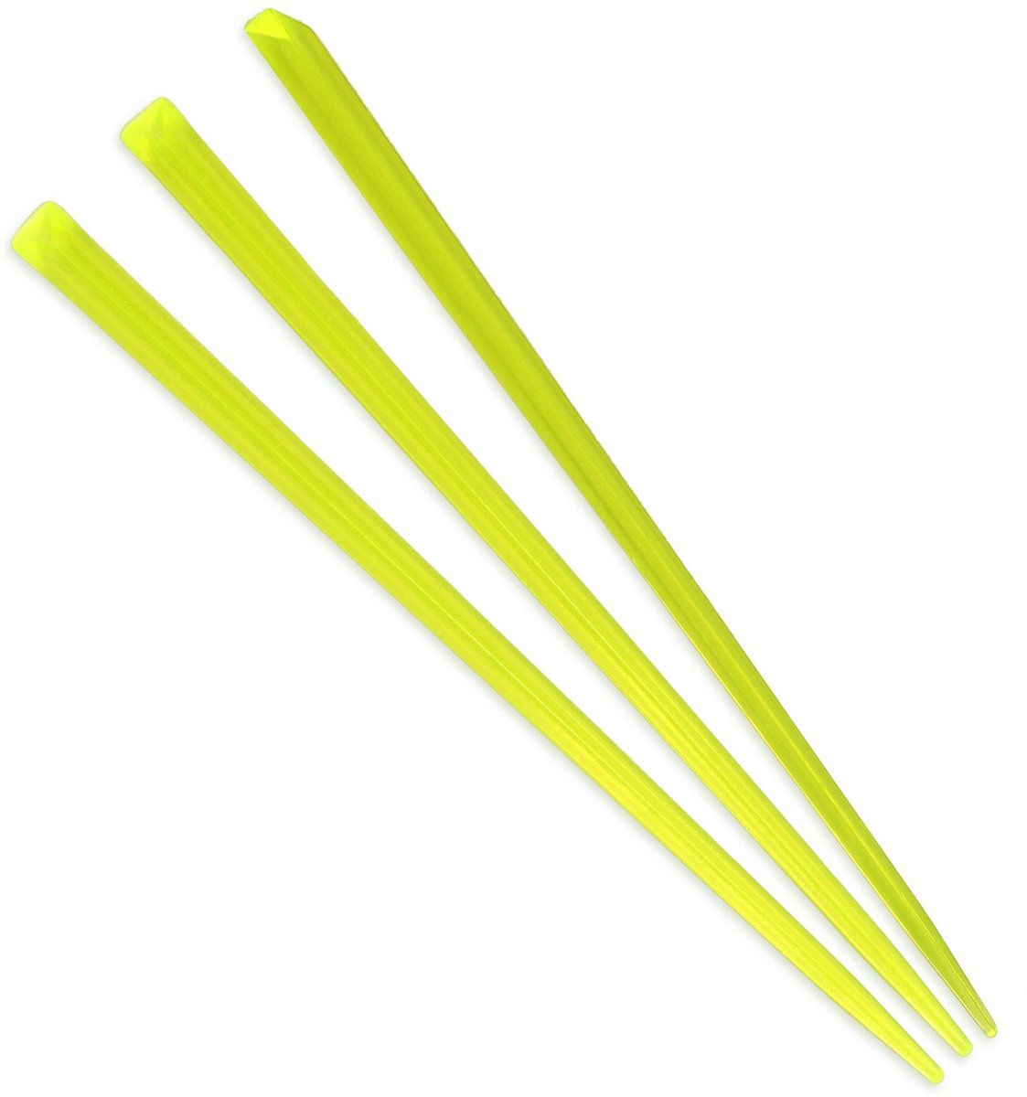 Solidchoice - Driehoekige Plastic Picks 4.5'' - 300 Stuks - Lime Groen