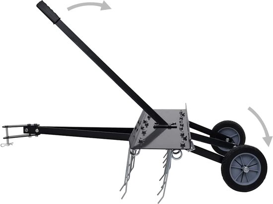 vidaXL - Verticuteerder - voor - achter - zitmaaier - 100 - cm van VidaXL — afbeelding 3